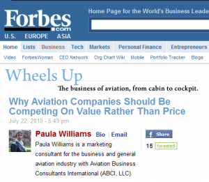 forbesvalue This article was first published at Forbes.com on the Wheels Up Business Aviation blog.