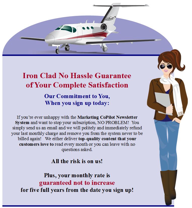 newsletter guarantee newsletter guarantee1 Newsletters